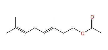 3,7-Dimethyl-3,6-octadienyl acetate